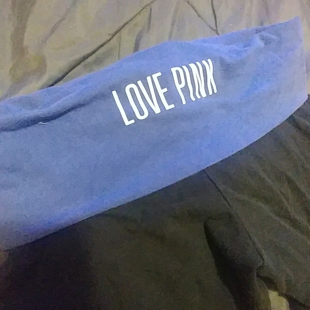 Pink yoga victoria secret pants straight leg